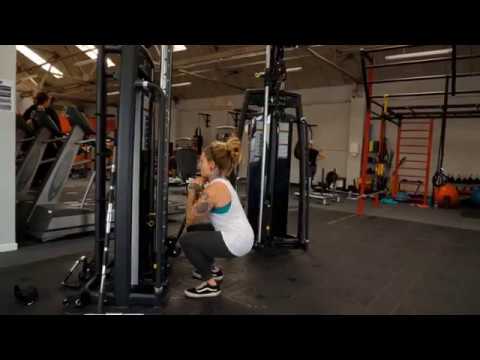 Workout Tips - Front Squat using the cable machine