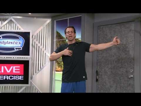HOW TO DO Cross Over Chest Fly with Resistance Bands