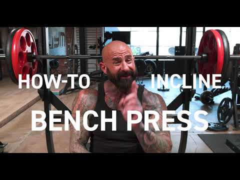 Quick Tips: Incline Bench Press for better chest activation and less risk of a shoulder injury.